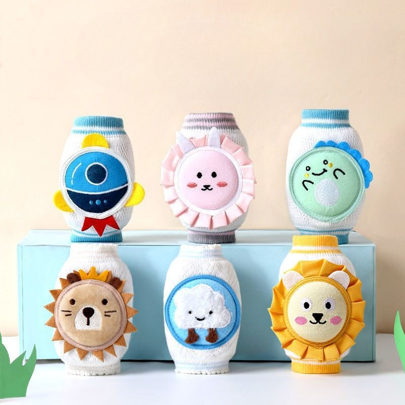 Cute Cartoon Children Knee Pad - Baby Knee Pad Crawling 评论和价格