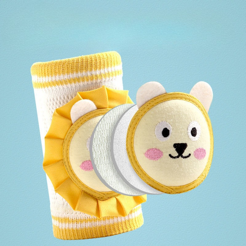 Cute Cartoon Children Knee Pad - Baby Knee Pad Crawling 评论和价格