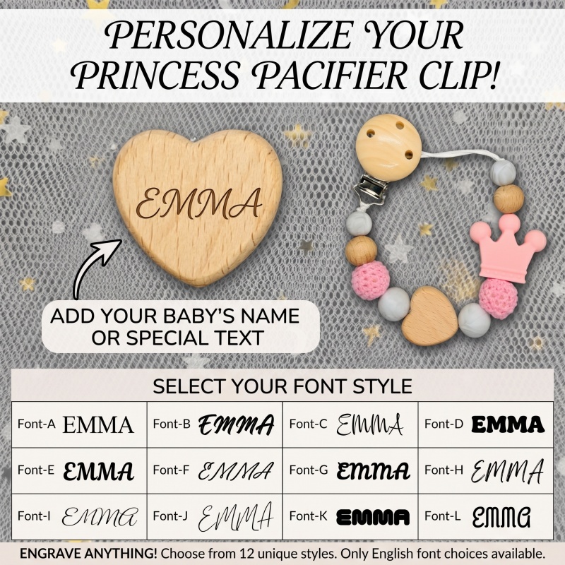 Personalized Baby Pacifier Cli - Baby Products Moisturizer 评论和价格