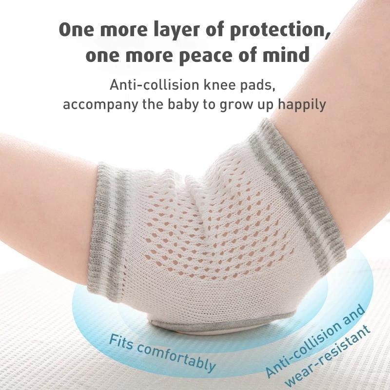 【BS】1 Pair Fall-resistant Baby - Baby Knee Pad Crawling 评论和价格