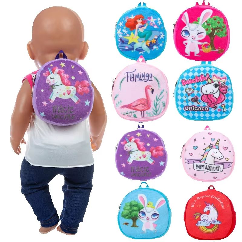 Dolls Bag Backpack Doll Access - Baby Products Carry Bag 评论和价格