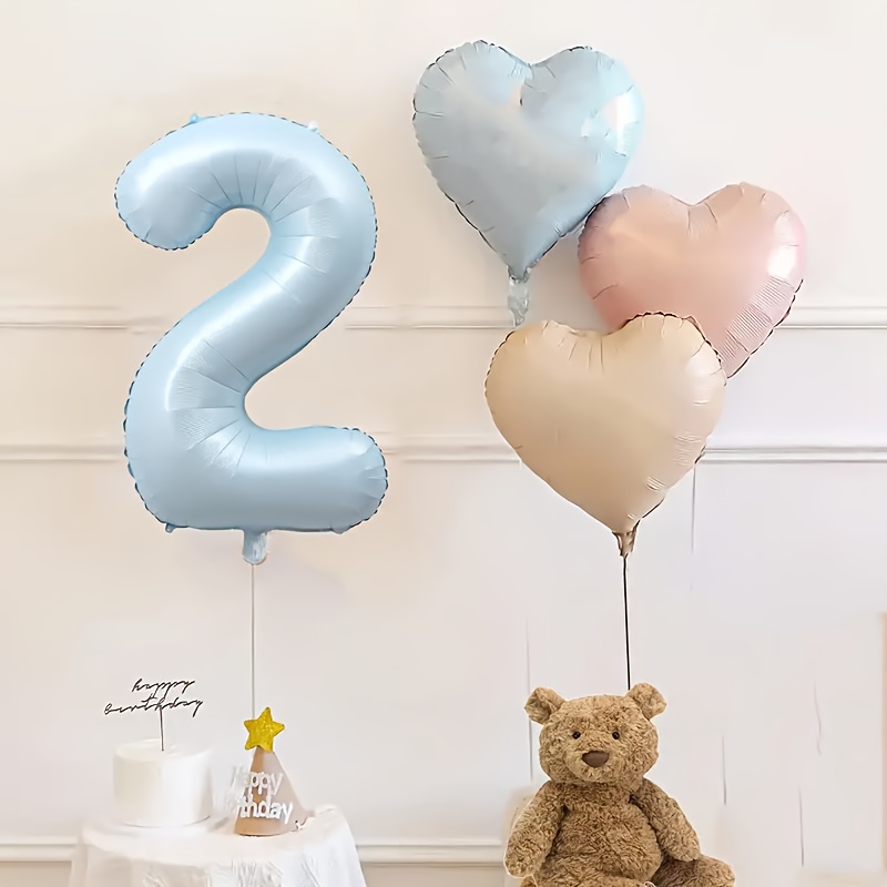4Pcs Baby Blue Number Birthday - Baby Products Moisturizer 评论和价格