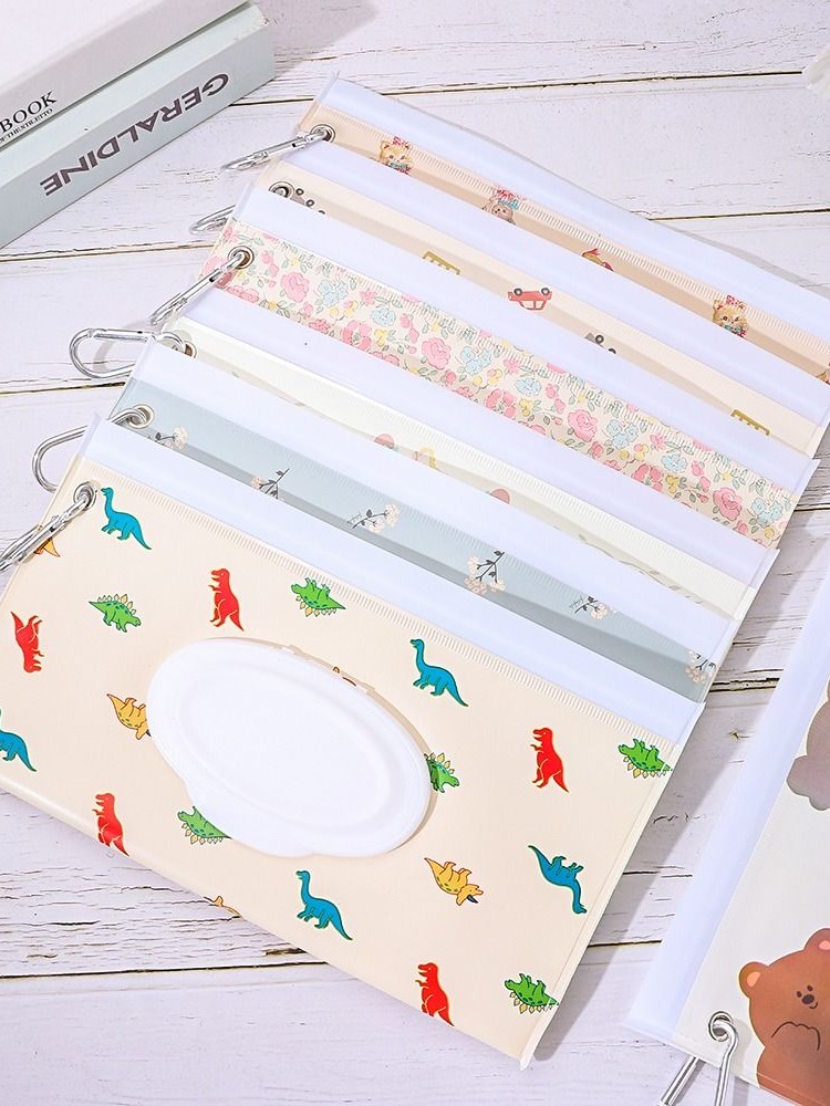 Cute EVA Wet Wipes Bag Flip Co - Baby Products Carry Bag 评论和价格