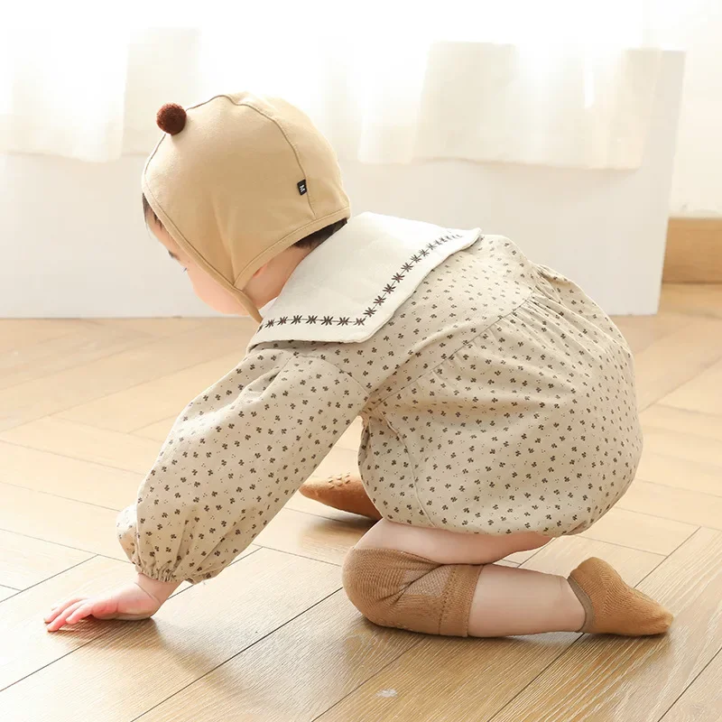 Baby Knee Pads Socks Set Solid - Baby Knee Pad Crawling 评论和价格